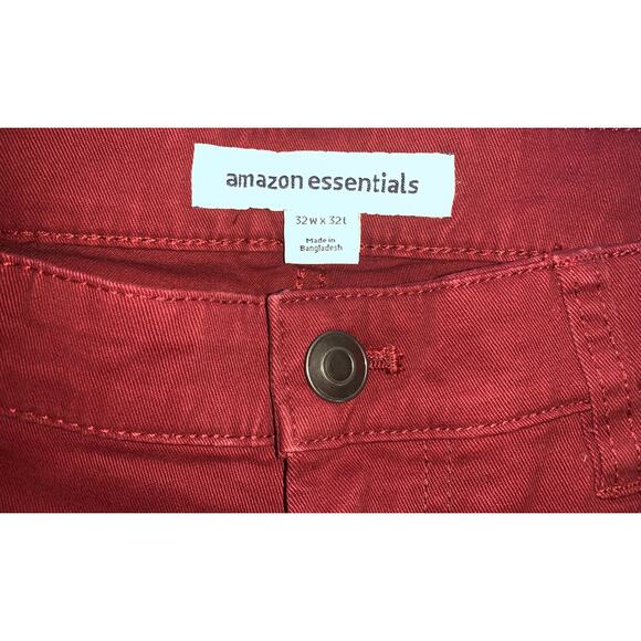 Men's Slim-Fit 5-Pocket Stretch Pants- Size 32W x 32L - Picture 7 of 7